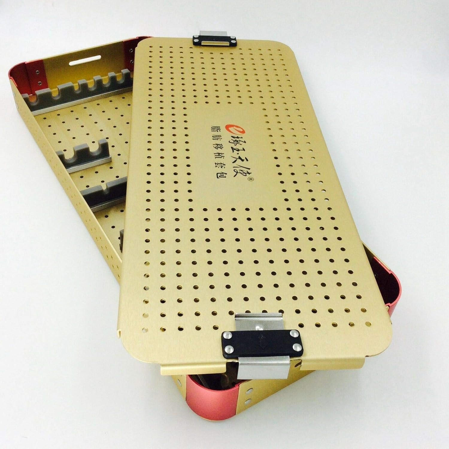 Needle Sterilization Tray case 46 * 19 * 4.5cm Surgical Instrument Plastic Surgery