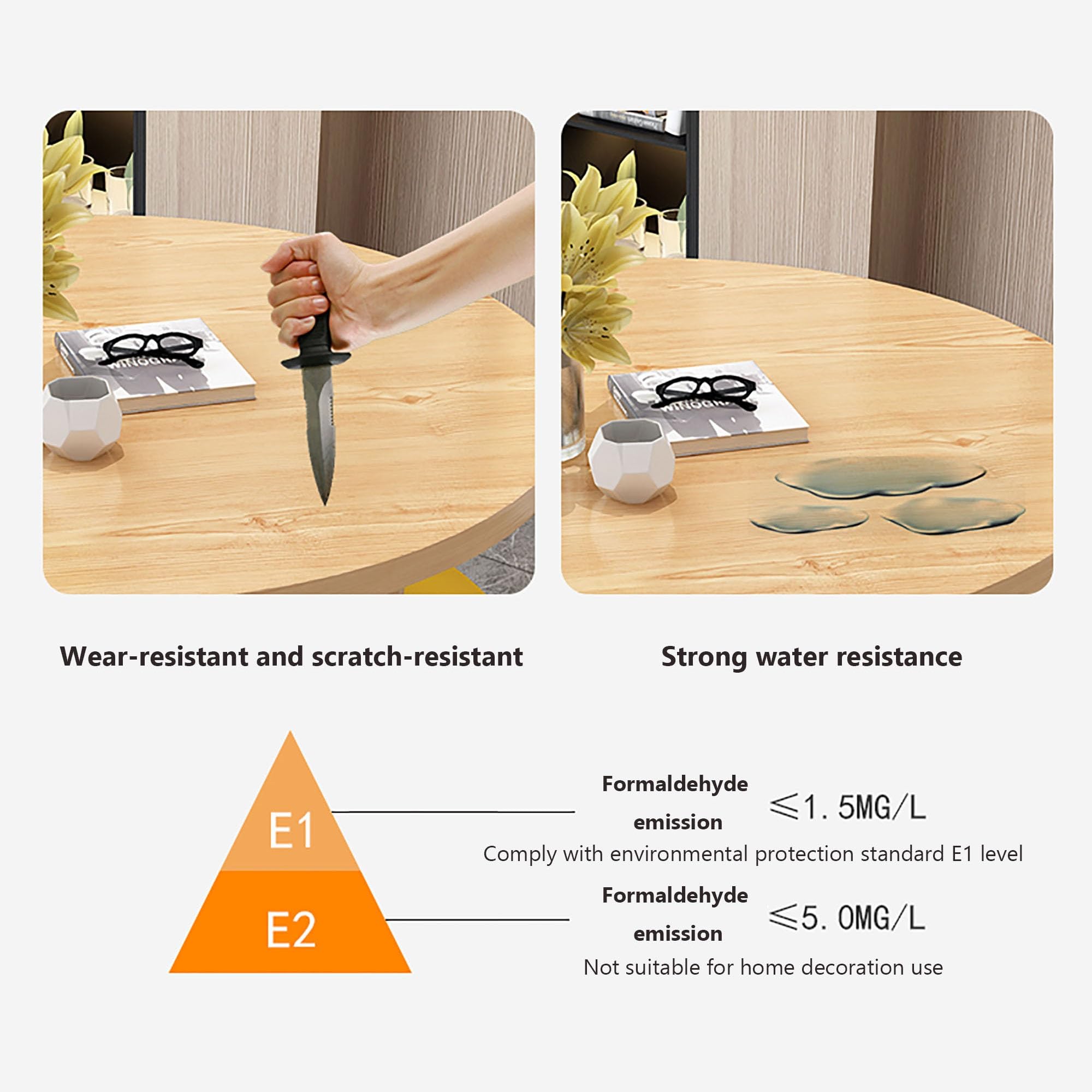 Moderno juego de mesa de comedor gris con 4 sillas de cuero, muebles compactos de 80 cm para oficina en casa y comedor, elegante solución de espacio pequeño