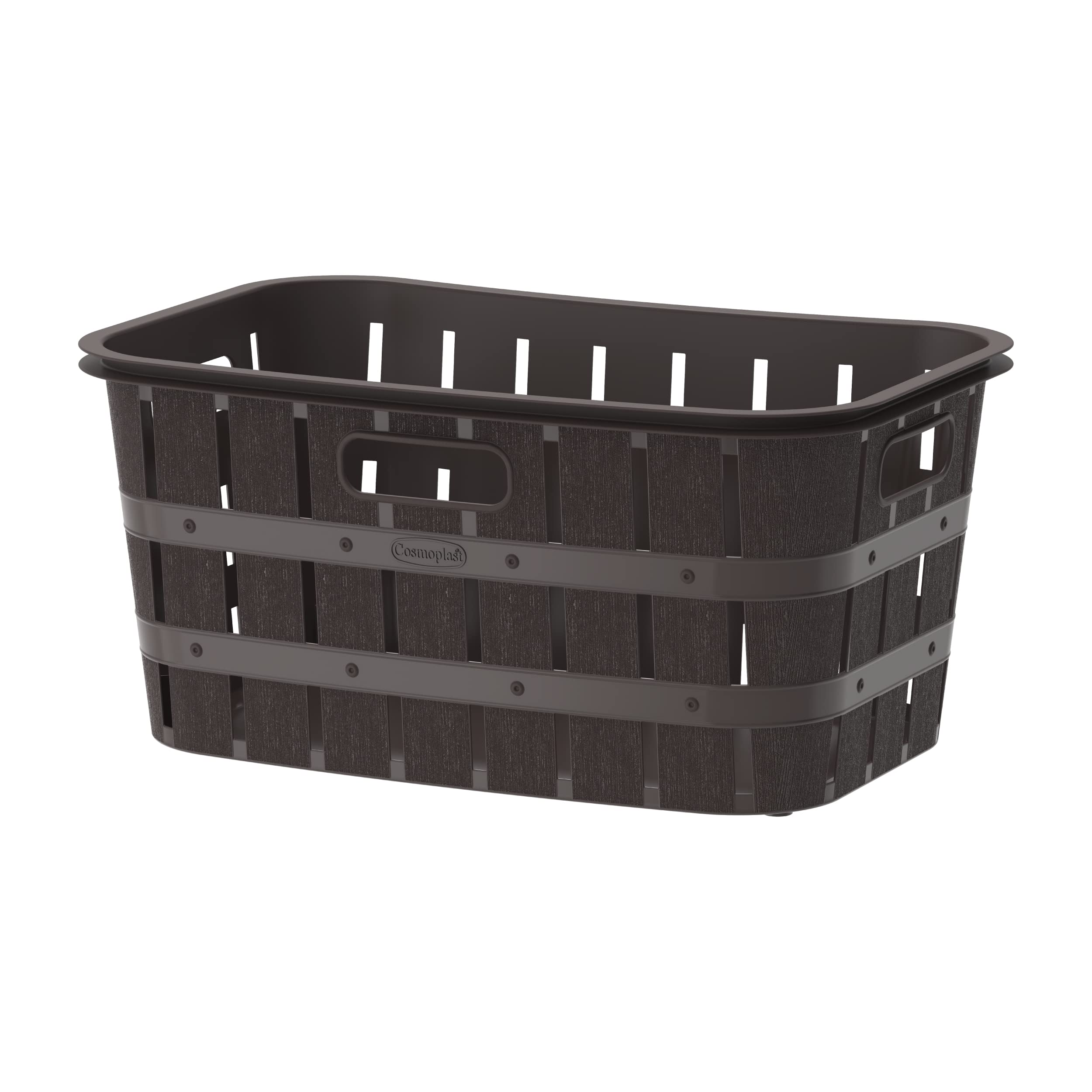 Cosmoplast 40L Cedargrain Laundry Bin