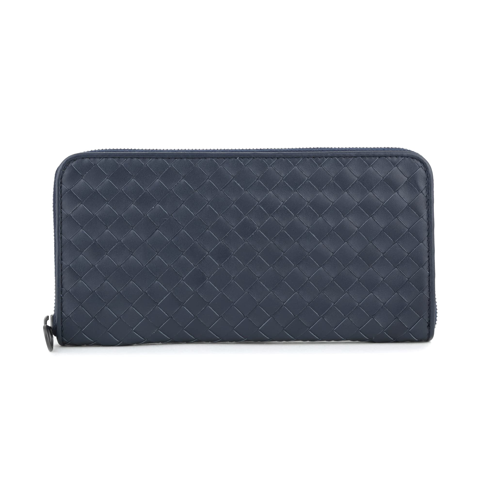 美品　BOTTEGA　長財布　イントレチャート　ラムレザー　ラウンドファスナー ボッテガヴェネタ BOTTEGA VENETA 財布 長財布 ラウンド