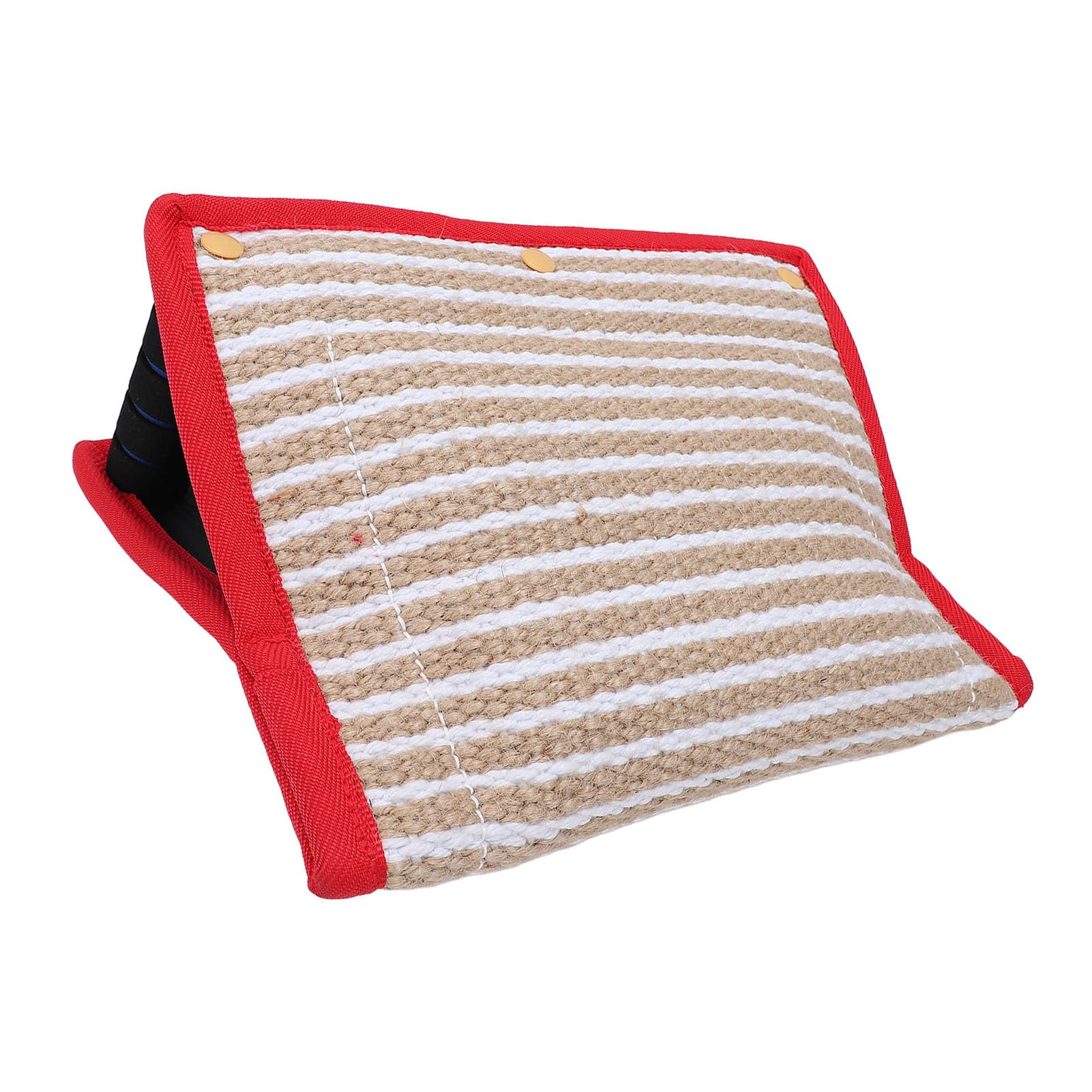 SIXRUN Almohada para Morder de, Juguete de Yute para Tirar, Almohada de Entrenamiento de Mordida Engrosada con Ergonómico para Obediencia Al Aire Libre, Ejercicio Interactivo de Tira y Afloja para
