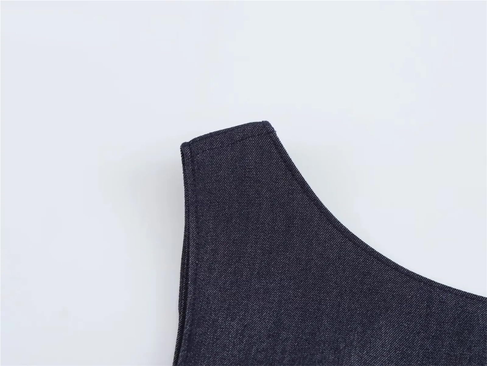 Abiti da Tennis per Donna Vestito Aderente a Strati Decorativo Senza Schienale da Donna, Primavera ed Estate(L)
