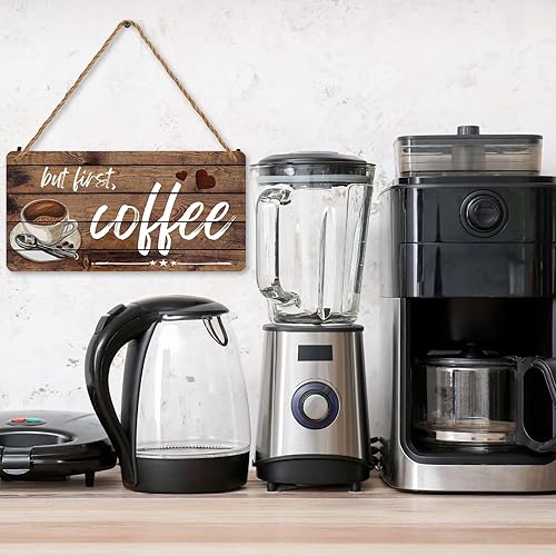 Miniatura 3 de Letreros de madera para colgar en la pared de la cafetería, decoración de cocina, cafetería, decoración de oficina, madera para colgar en la pared,