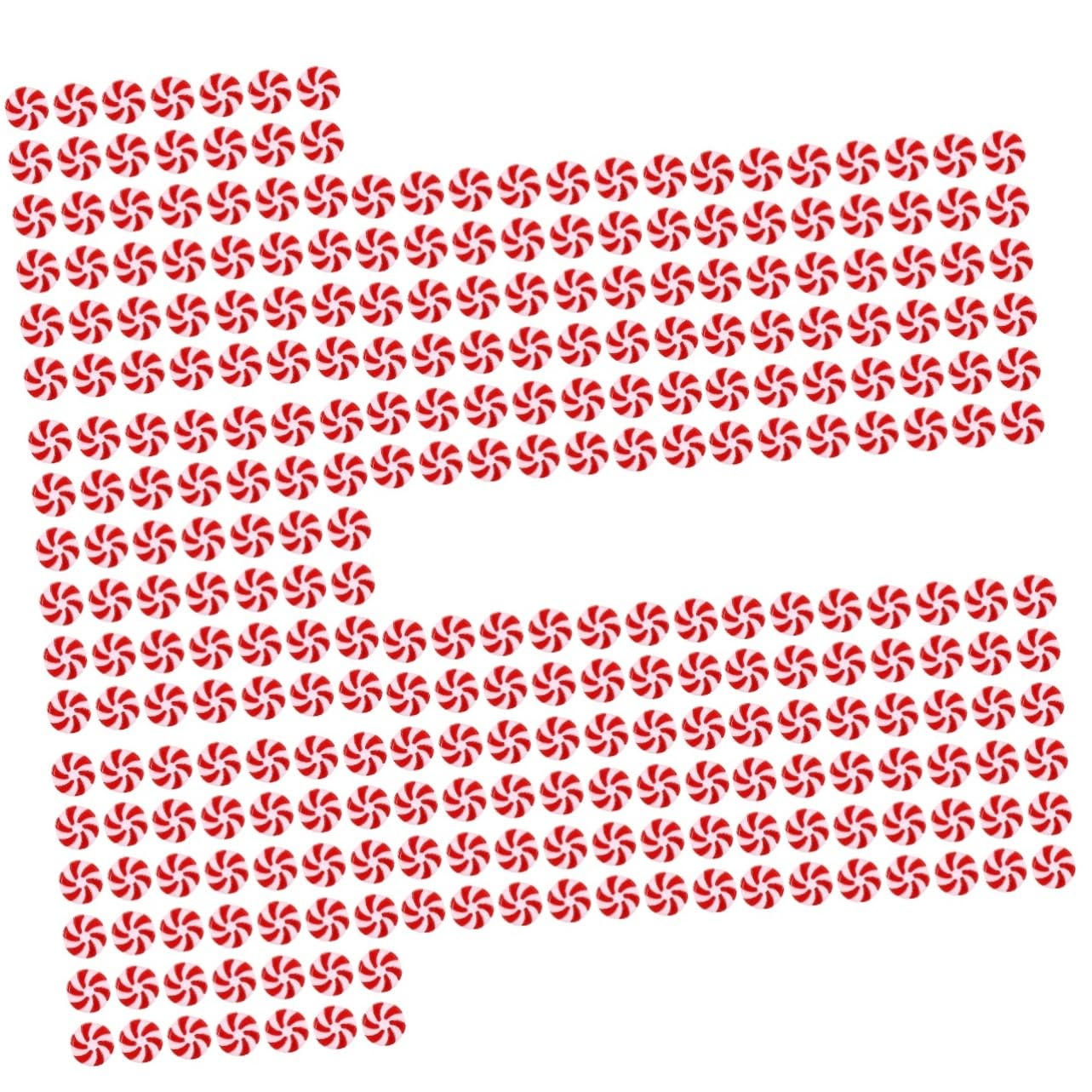 STOBAZA 350stücke Weihnachts-zuckerform- Für Weihnachtsbaum-Dekoration Farbenfrohe Weihnachtsornamente Für Festliche Stimmung Und -projekte