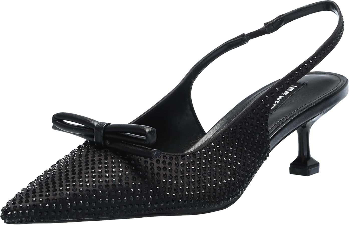 PSA8 ウインディ イントロパック NO59 Amazon.com | Nine West Women's Wunder Pump, Black Satin 001, 5
