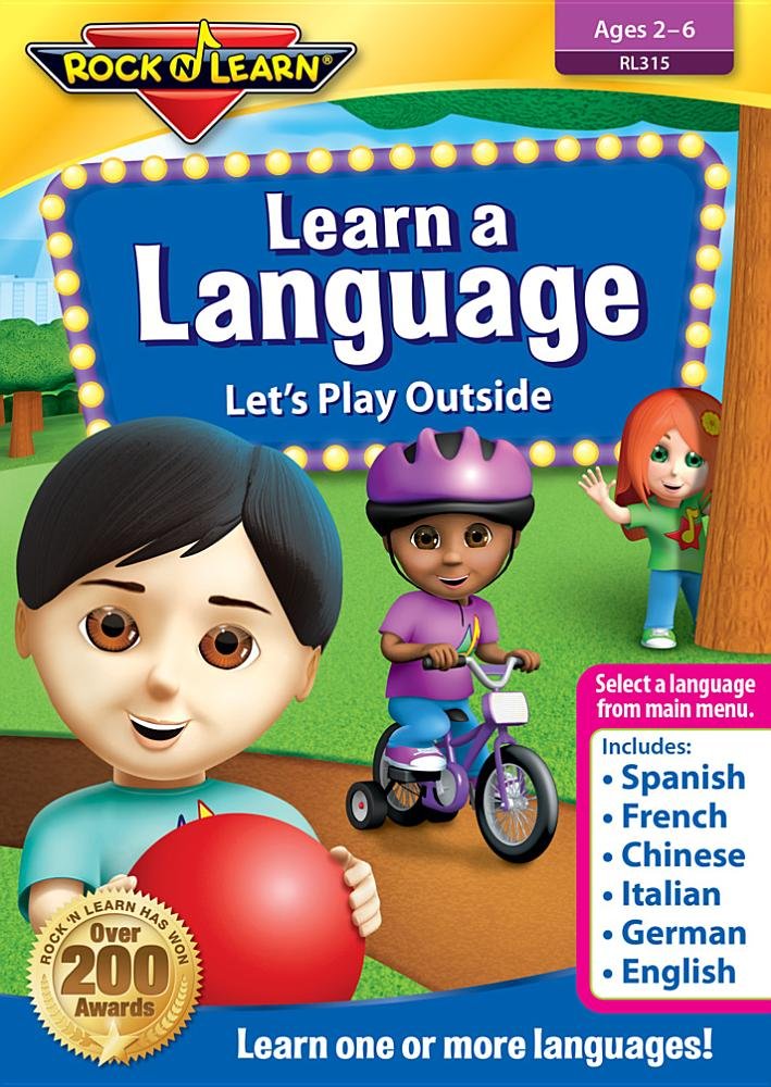 Learn a Language: Let's Play Outside DVD Learn a Language: Let's Play Outside DVD