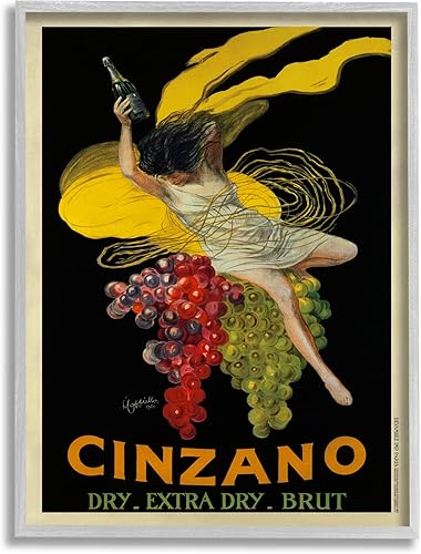 Miniatura 1 de Stupell Industries Cinzano - Póster vintage con diseño de vino, diseño de Marcello Dudovich