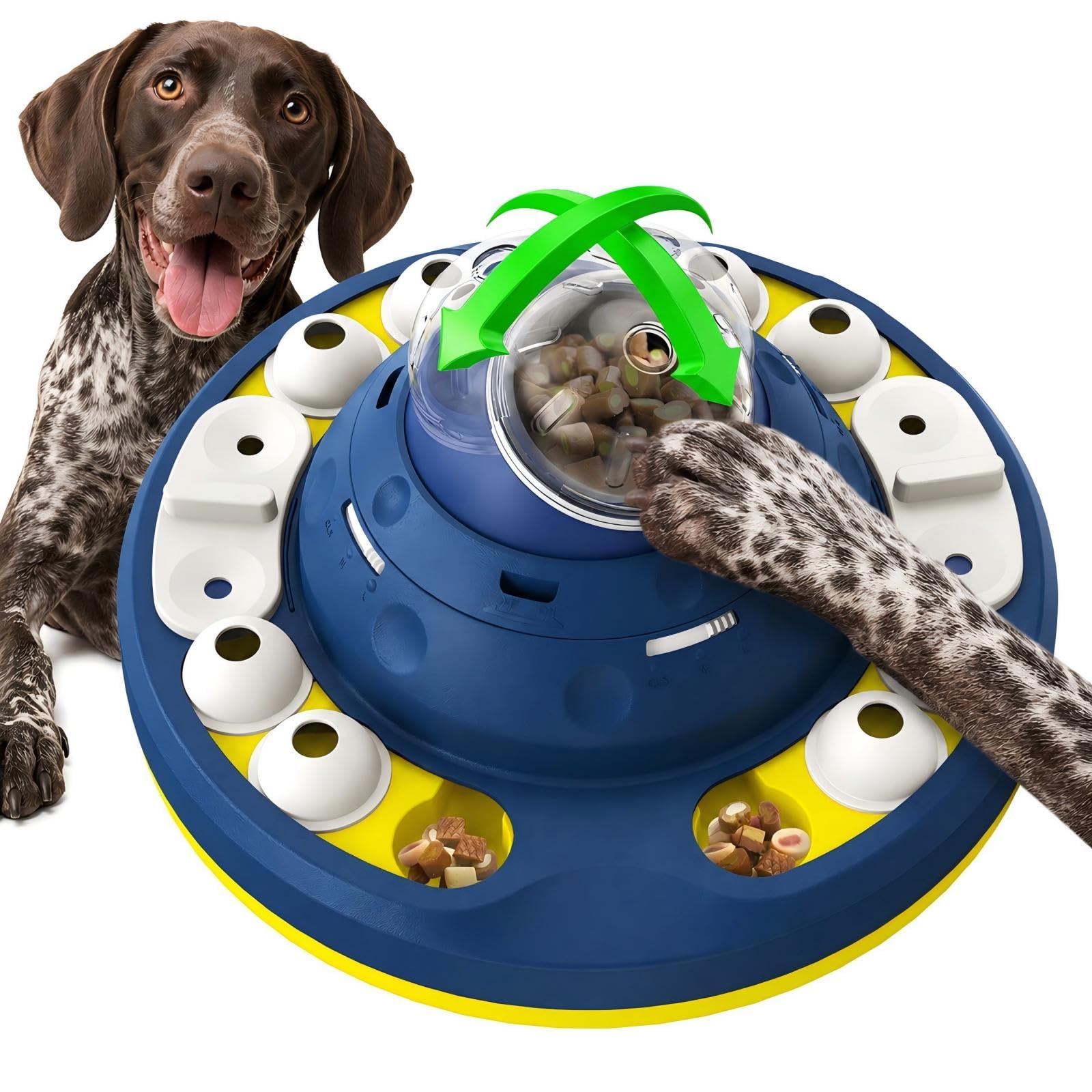 Amazon.com: KADTC Dog Puzzle Toy, Large Size, 2 Levels of Step-by-Step  Challenge, Shake-to-Release Treat Dispenser, Beginner to Advanced, Slow  Feeder & Mental Stimulation for Smart Dogs Enrichment Toys : Pet Supplies