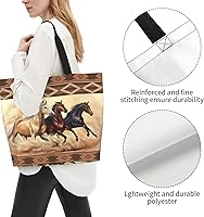 Vista 2 de Bolsa de mano para mujer, bolsa de playa grande, reutilizable, bolsa de comestibles, bolsa de hombro casual, bolsa de mano para compras, viajes