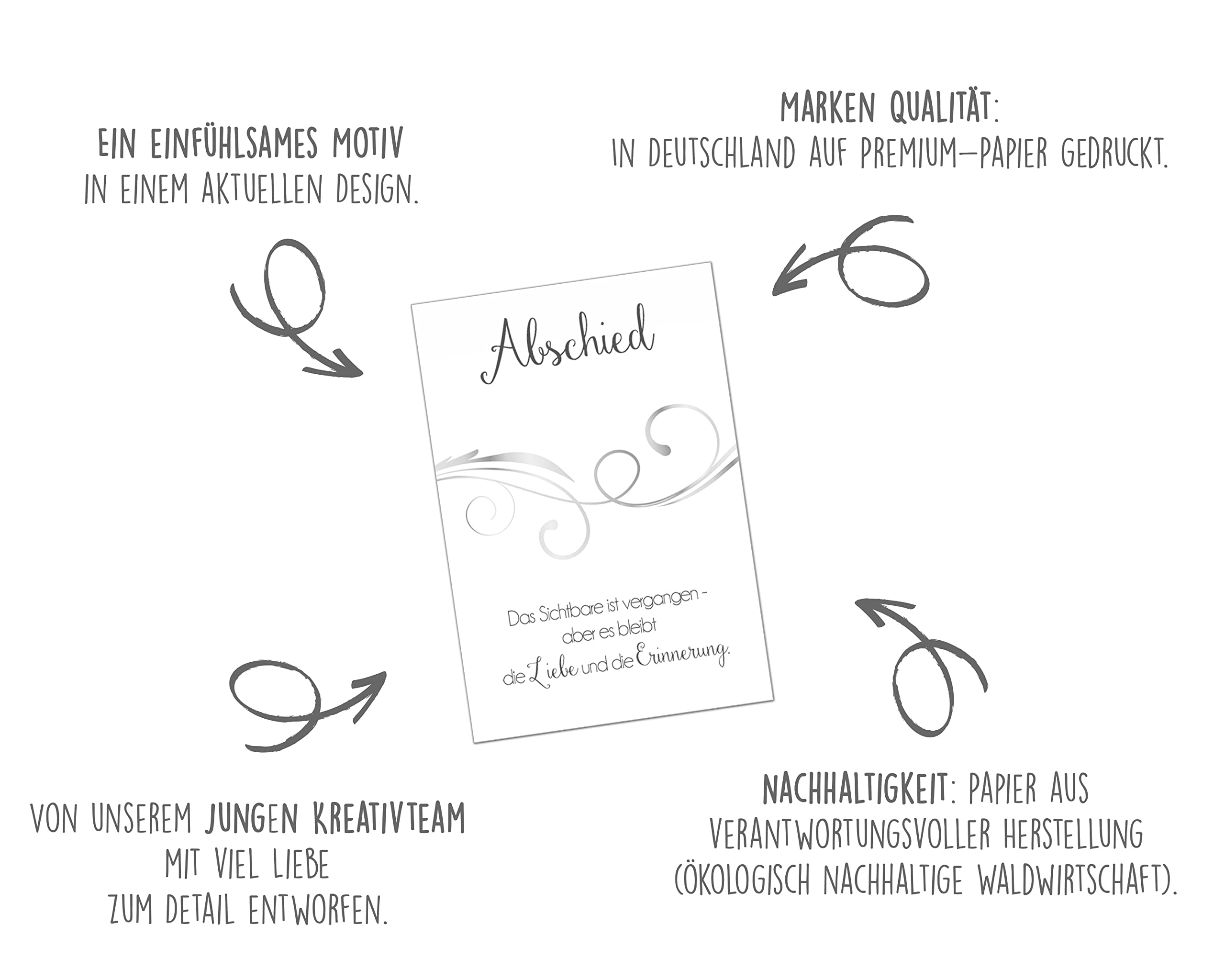 Carte De Condoléances No.9 - Carte Personnalisé | Salon Funéraire Henri Thibodeau Inc