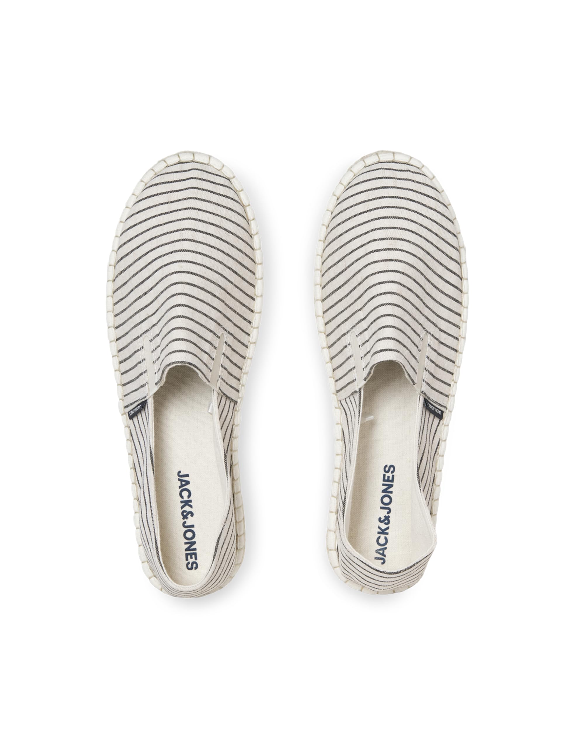 Jack & Jones Homme Canvas Stripe Jfwregent Espadrille Ln en Toile à Rayures
