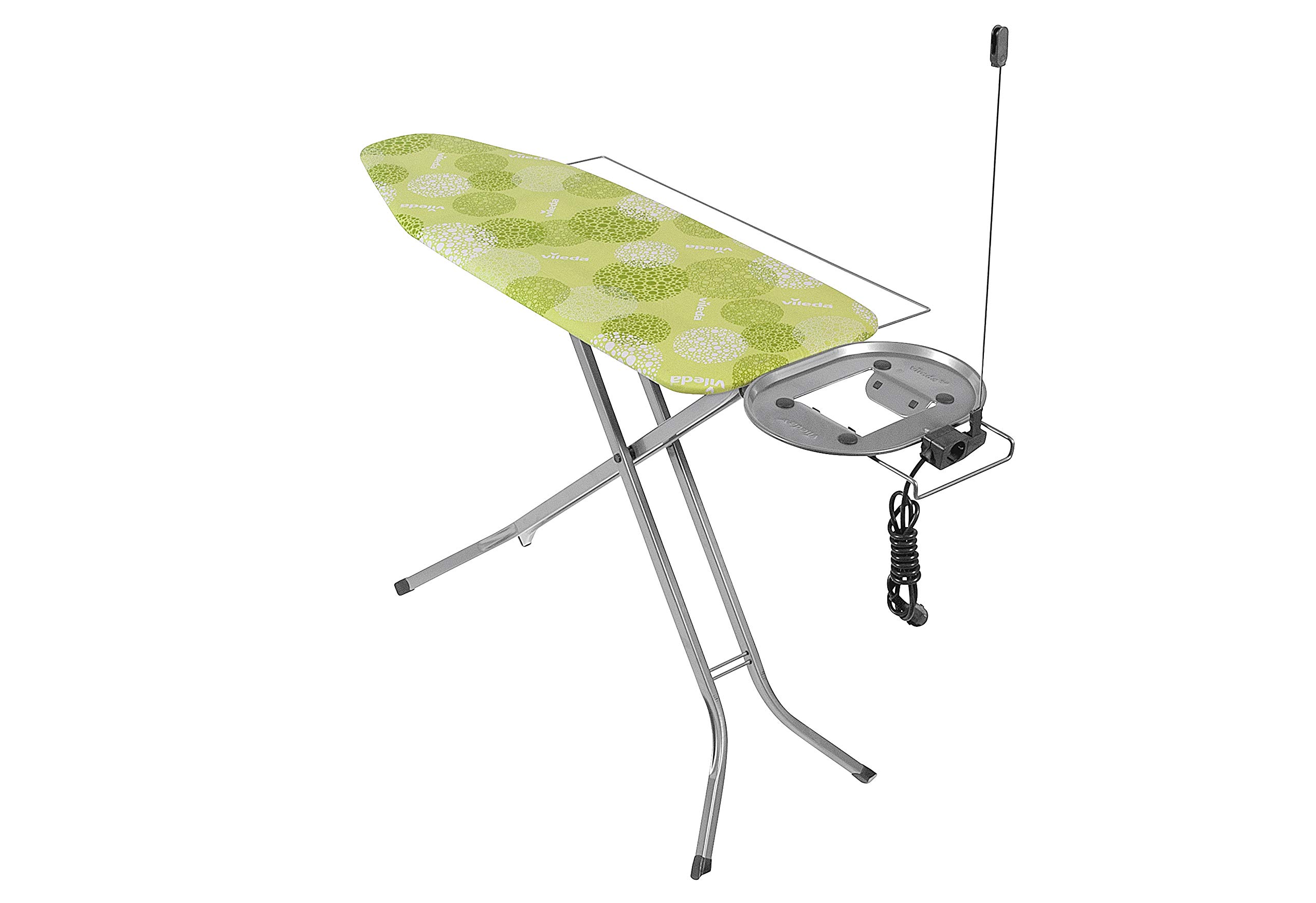 Centrale vapeur : planche à repasser Vileda Perfect grand format avec repose-fer XXL stable