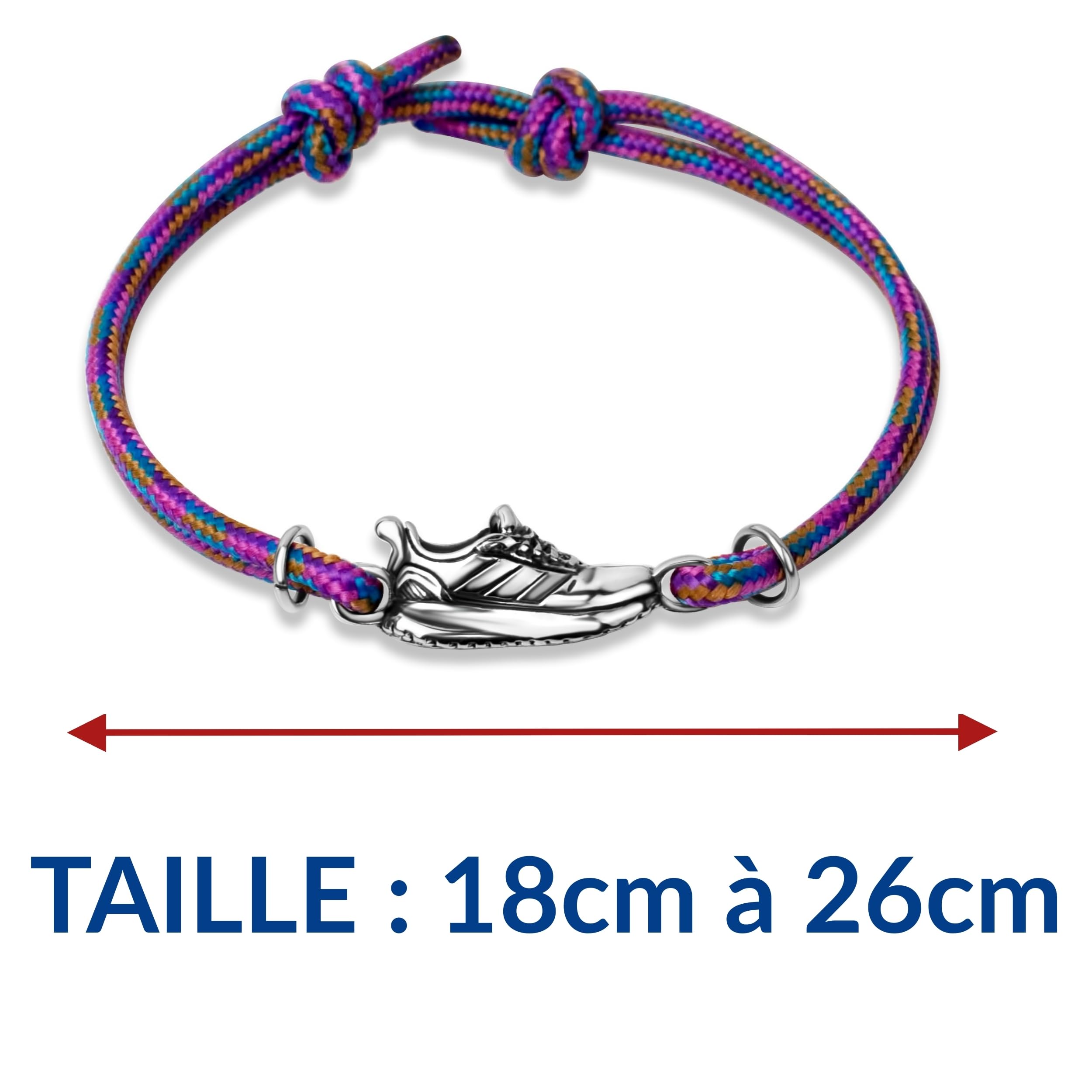 Ernestine Bracciale Running regolabile in acciaio inox sportivo uomo donna regalo corsa