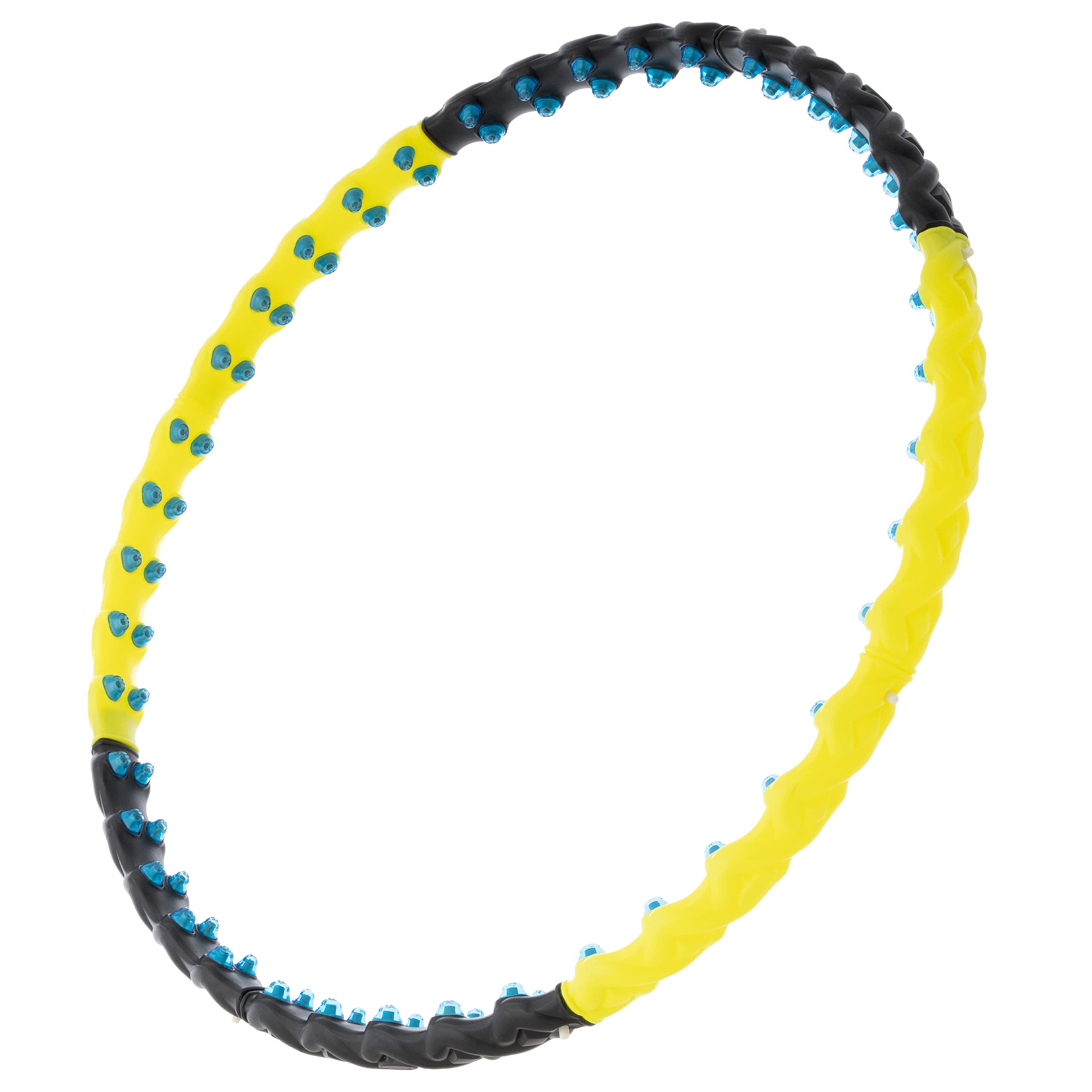 Hula Hoop Reifen Erwachsene Fitness 80 Magnete 1,5 kg Home-Training Yoga Pilates Reha Sport Workout Massage