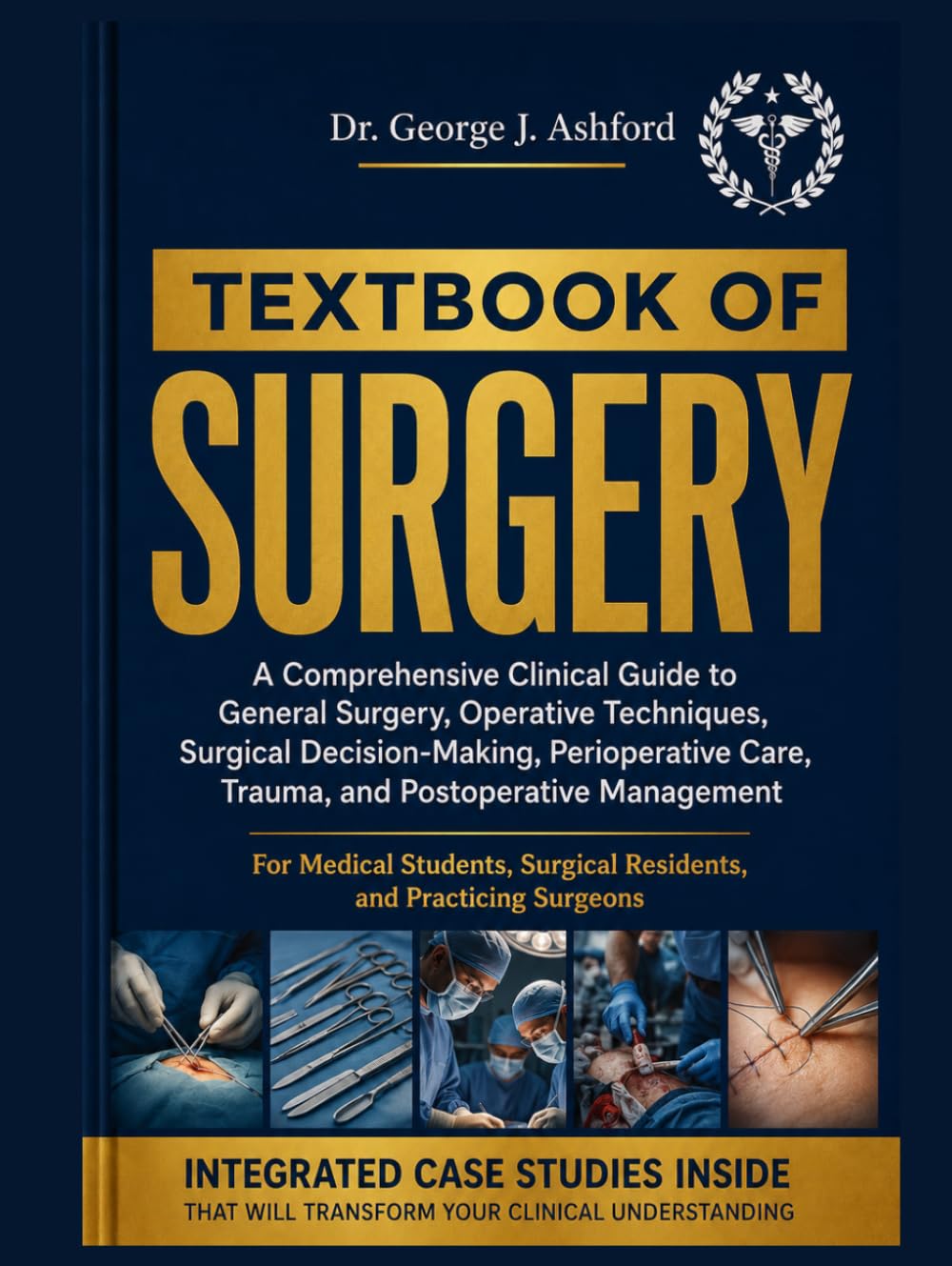 TEXTBOOK OF SURGERY: A Comprehensive Clinical Guide to General Surgery, Operative Techniques, Surgical Decision-Making, Perioperative Care, Trauma, and Postoperative Management