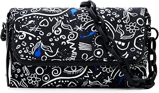 Accessories Fabric Across Body Bag, Black