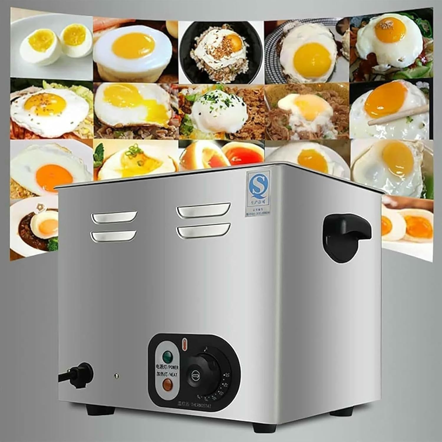 60 -Piece Egg Cooking, Commercial Water Cooking, Intelligent Mautomatic To Make Medium Cooked And Passed By Water, Electric Egg Cooking ~/