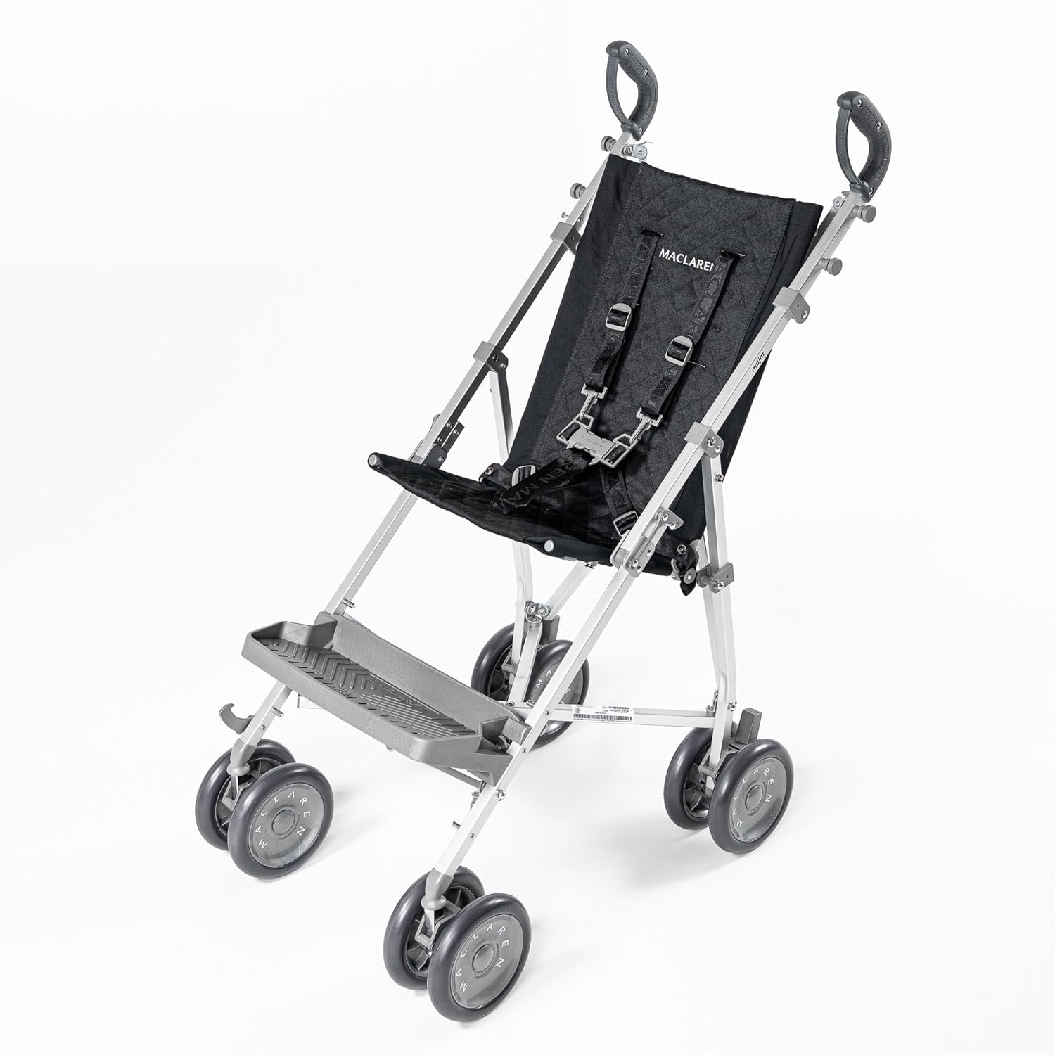 Maclaren Major Elite Disability Pushchair & Accessory Bundle * Special Needs Stroller for Older Children up to 110 lbs (50kg) * Umbrella Fold * Stroller & 7 Key Accessories in One Box (Black)