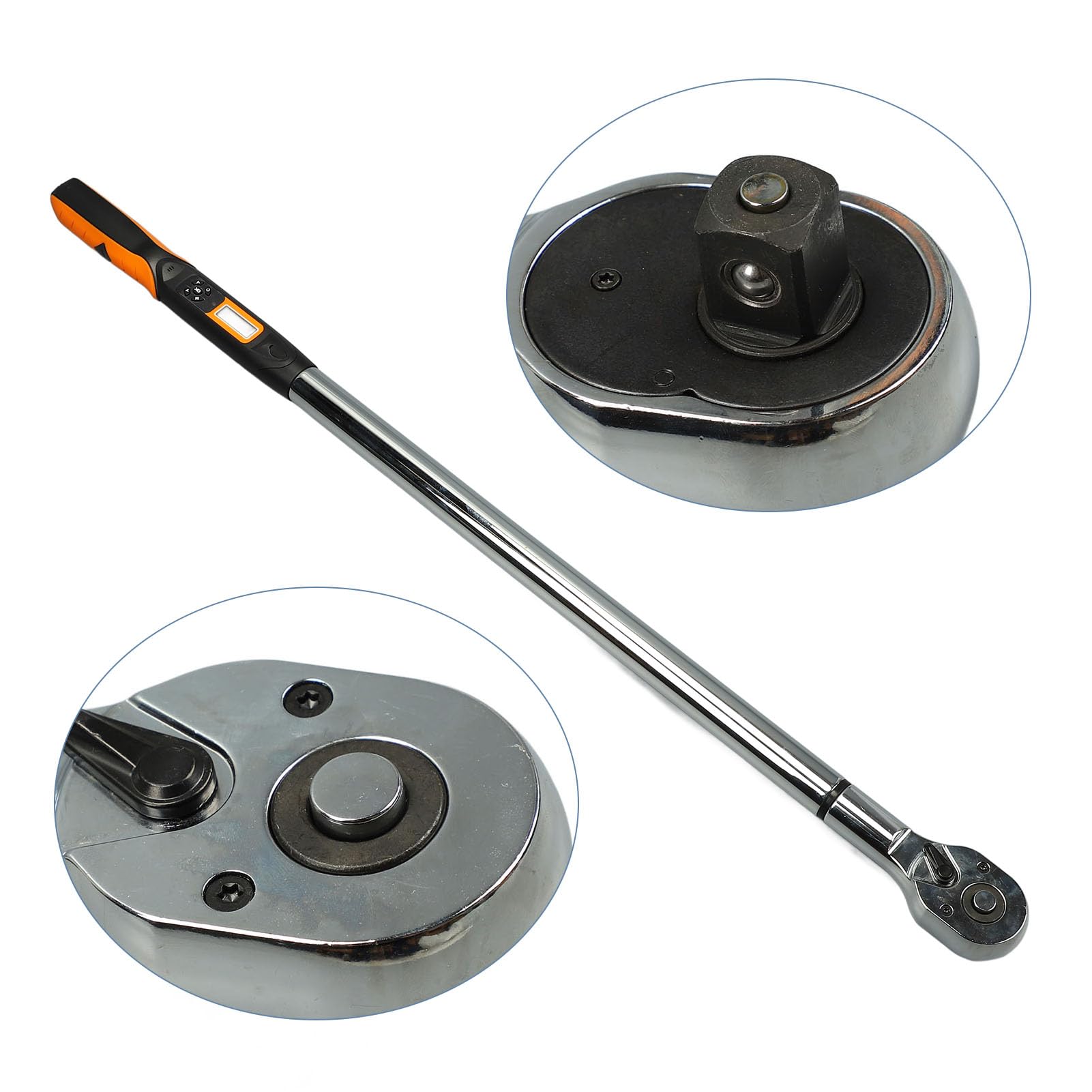 Aramox Chiave Dinamometrica Digitale 3/4, 30-500 Nm con Avviso LED