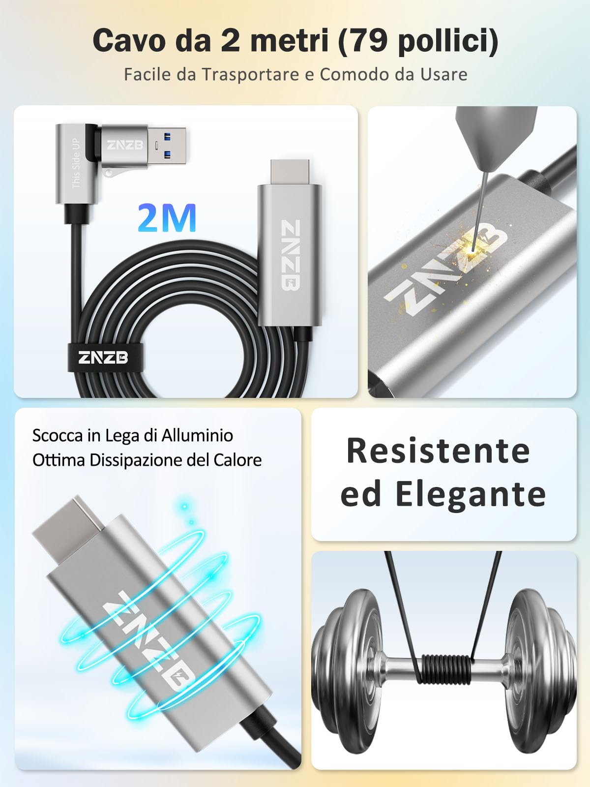 Scheda di acquisizione video con PD 100W per Meta Quest 2/3/3s, Adattatore HDMI a USB C/A 1080P60, capture card Plug & Play per Streaming, Registrazione giochi, OBS, Switch, PS4/5, Xbox, Fotocamera,VR