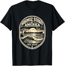 Strait of Hormuz Graphic T-Shirt