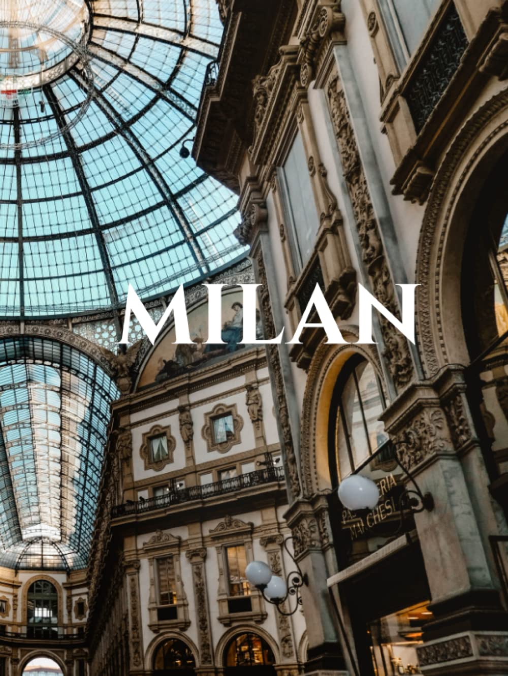Milan - A Beautiful decorative Book: Stacks beautifully on Coffee tables, End Tables and Bookshelves