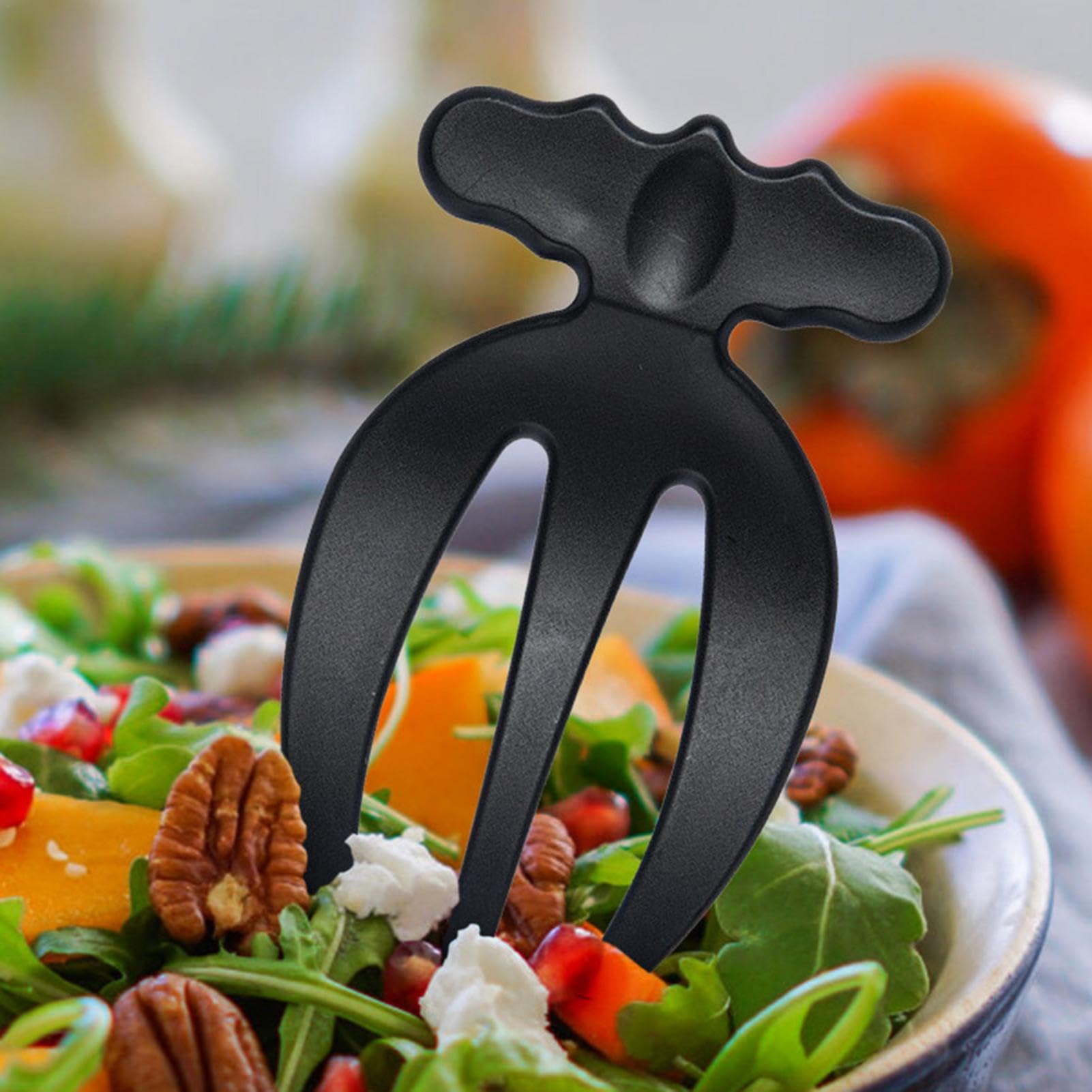 Pinces à Salade – Lot De 2, En PP, 9,5x15,5 Cm, Large Poignée Ergonomique, Pour Mélanger Et Servir