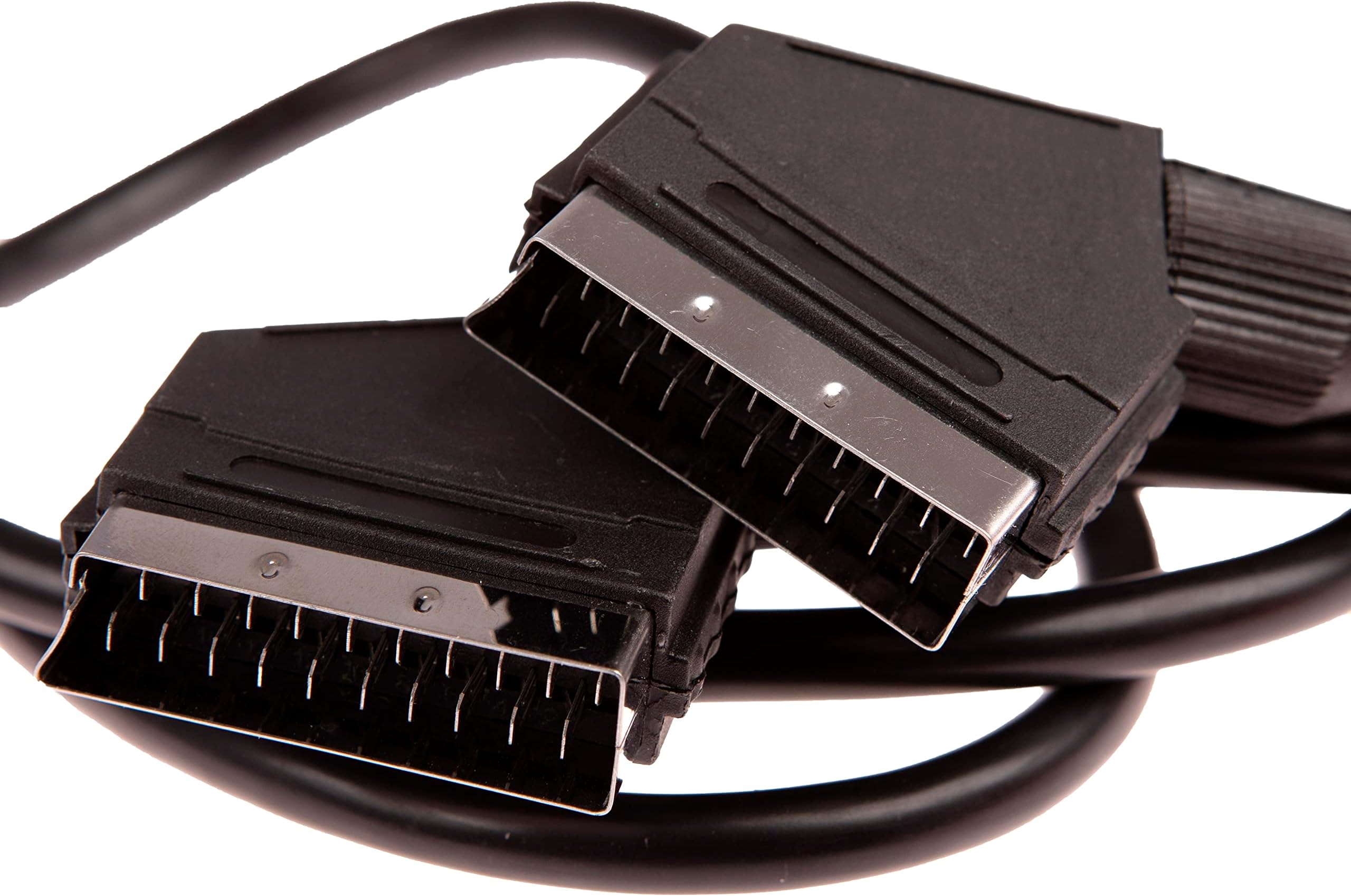 CDL Micro 3 m SCART to SCART Cable Lead Wire with 21 Pins Connected