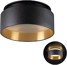 SSC-LUXon LED Einbau Deckenspot Sudara mit indirektem Licht inkl. LED 4W warmweiß 230V - Einbau Design Strahler Gold schwarz