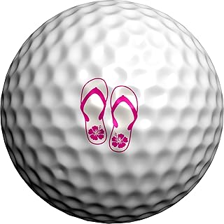 Golfdotz | Hawaiian Sandals | Golf Ball Markers, Golf Accessories, Golf Ball Identity Marker Tropical Paradise (Hawaiian Sandals)
