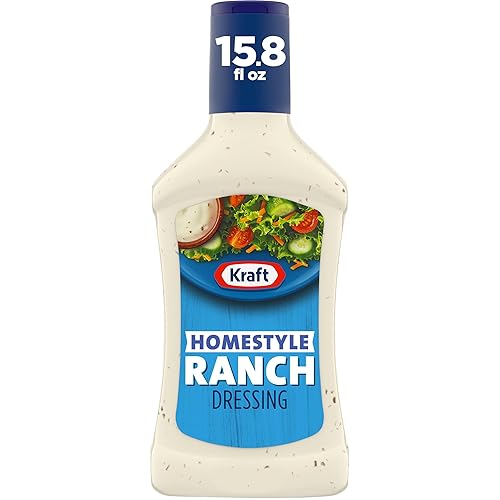 Miniatura 60 de Kraft Ranch - Aderezo para ensalada, 128 onzas líquidas (paquete de 1) - El embalaje puede variar