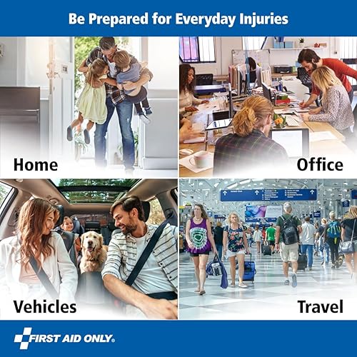 Miniatura 6 de Primeros Auxilios sólo Kit de primeros auxilios para todos los usos funda blanda con cierre 299 piezas Kit Grande color varía