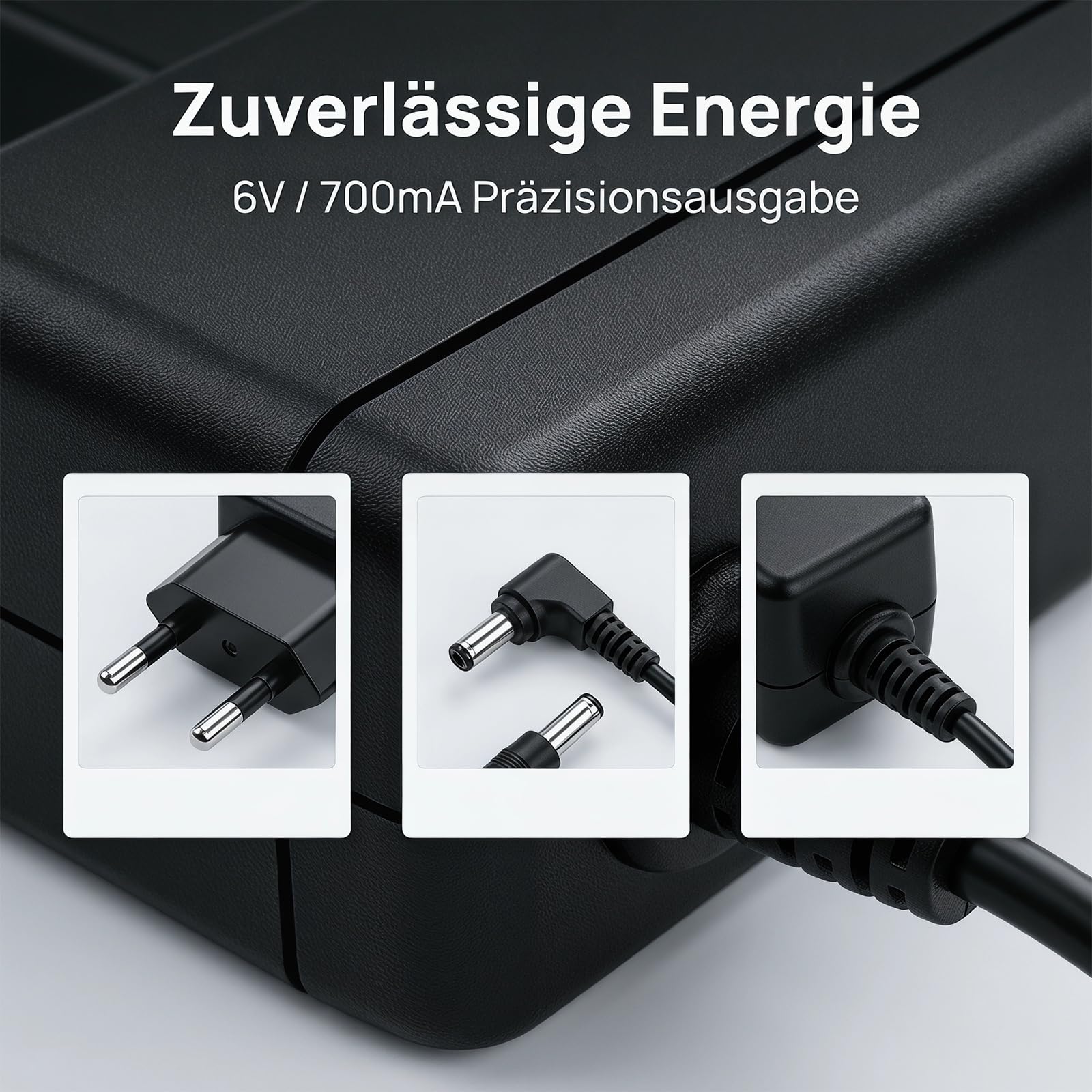 Powice 6 V zasilacz ładowarka do miernika ciśnienia krwi Omron X7 Smart, 1,5 m