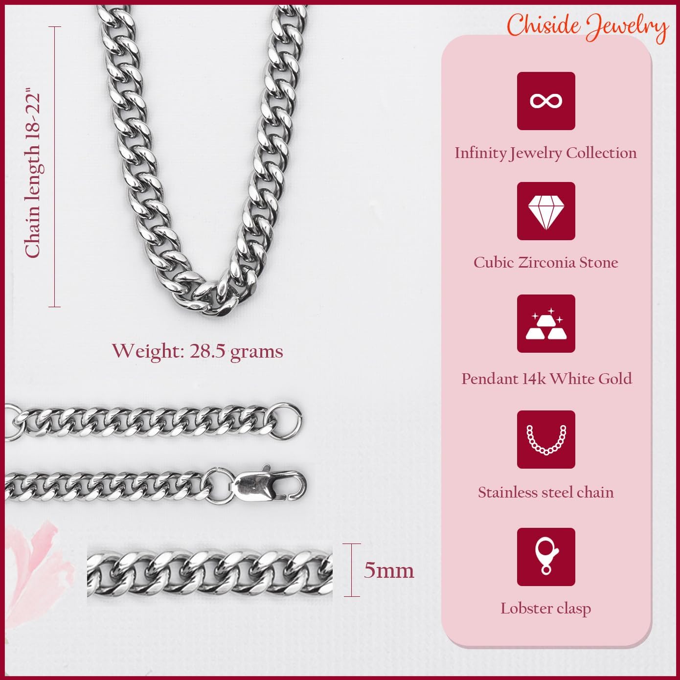 To My Bonus Son Necklace Chain, Stepson Gift Necklaces, Bonus Sons Gift, Stepson Cuban Link Chain Necklace, Step Son Necklaces From Stepmom And Stepdad, Christmas Graduation Birthday Gift For Him - Image 5