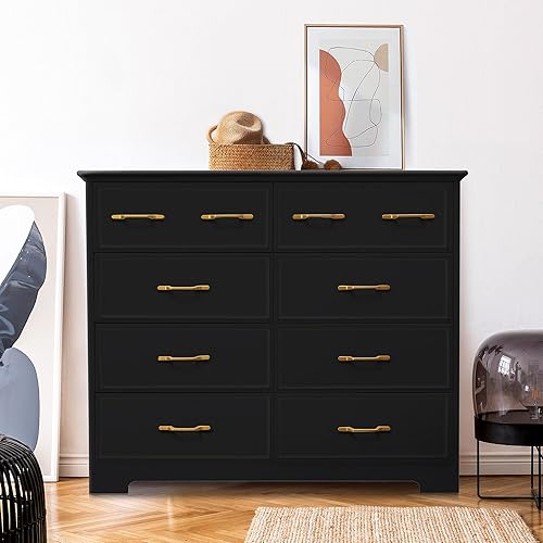 NEDYO Mesita de noche con cómoda de 2 cajones, mesita de noche con estación de carga y tira de luz LED, cómoda blanca de almacenamiento, cómoda