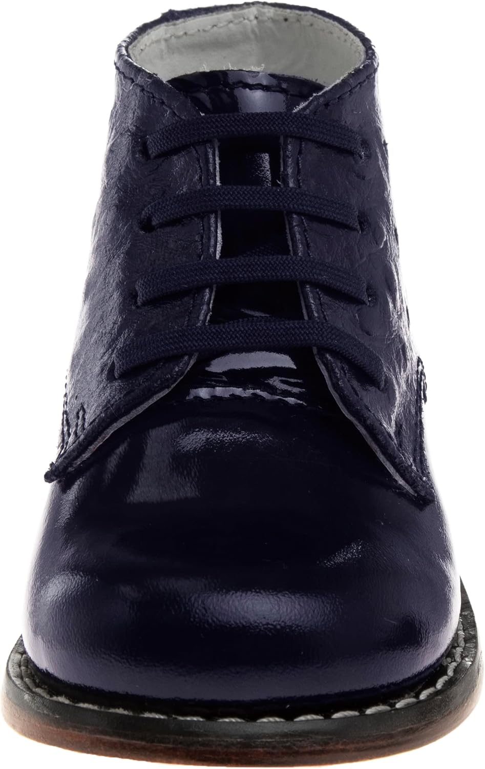 JOSMO Unisex-Child 8190 First Walker Shoe Infant (0-12 Months) 2.5 Infant Navy Patent Ostrich