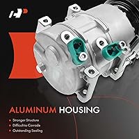 Vista 3 de A-Premium Compresor de aire acondicionado con embrague compatible con Kia Rondo V6 2.7L 2007-2009, estilo DV16
