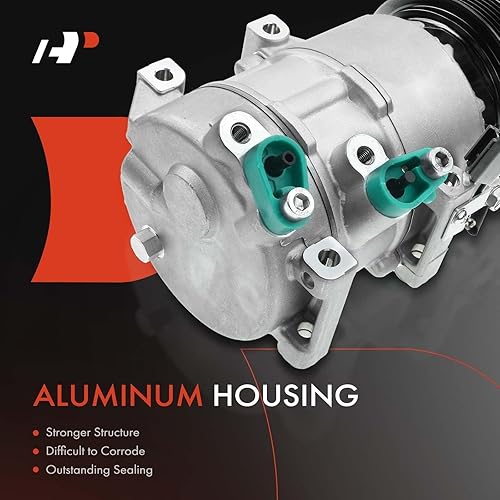 Miniatura 3 de A-Premium Compresor de aire acondicionado con embrague compatible con Kia Rondo V6 2.7L 2007-2009, estilo DV16