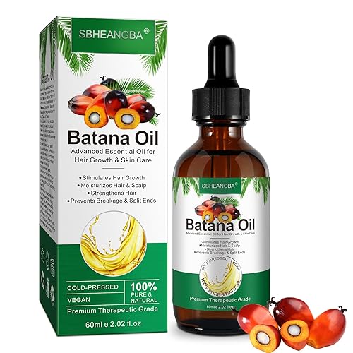 SBHEANGBA Aceite de batana, 2.0 fl oz, 100% puro, natural prensado en frĂo, aceite de batana orgánico para el crecimiento del cabello, mejora el SBHEANGBA Aceite de batana, 2.0 fl oz, 100% puro, natural prensado en frĂo, aceite de batana orgánico para el crecimiento del cabello, mejora el