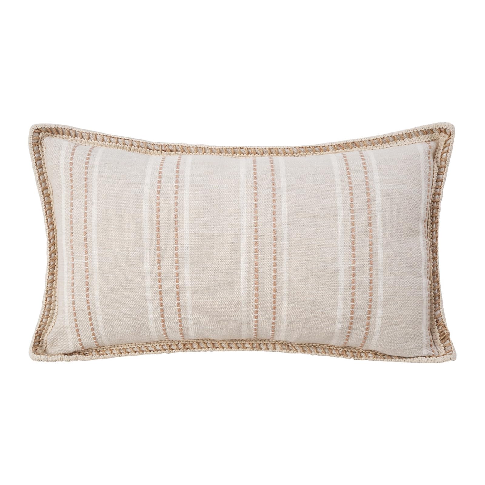 Xjdzineq Organic Linen Pillow Case Coolings Bedroom Accessory Weaving Technology Fabric Easy Maintenance Natural Fiber Pillowcase