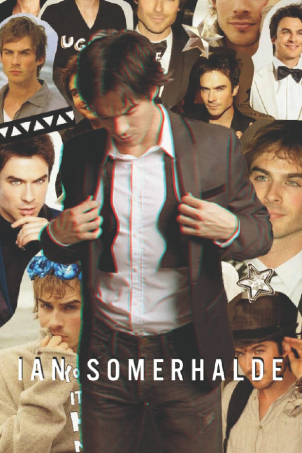 Iàn Somérhalder Notebook: 110 Wide Lined Pages - 6" x 9" - Planner, Journal, Notebook, Composition Book, Diary for Women, Men, Teens, and Children