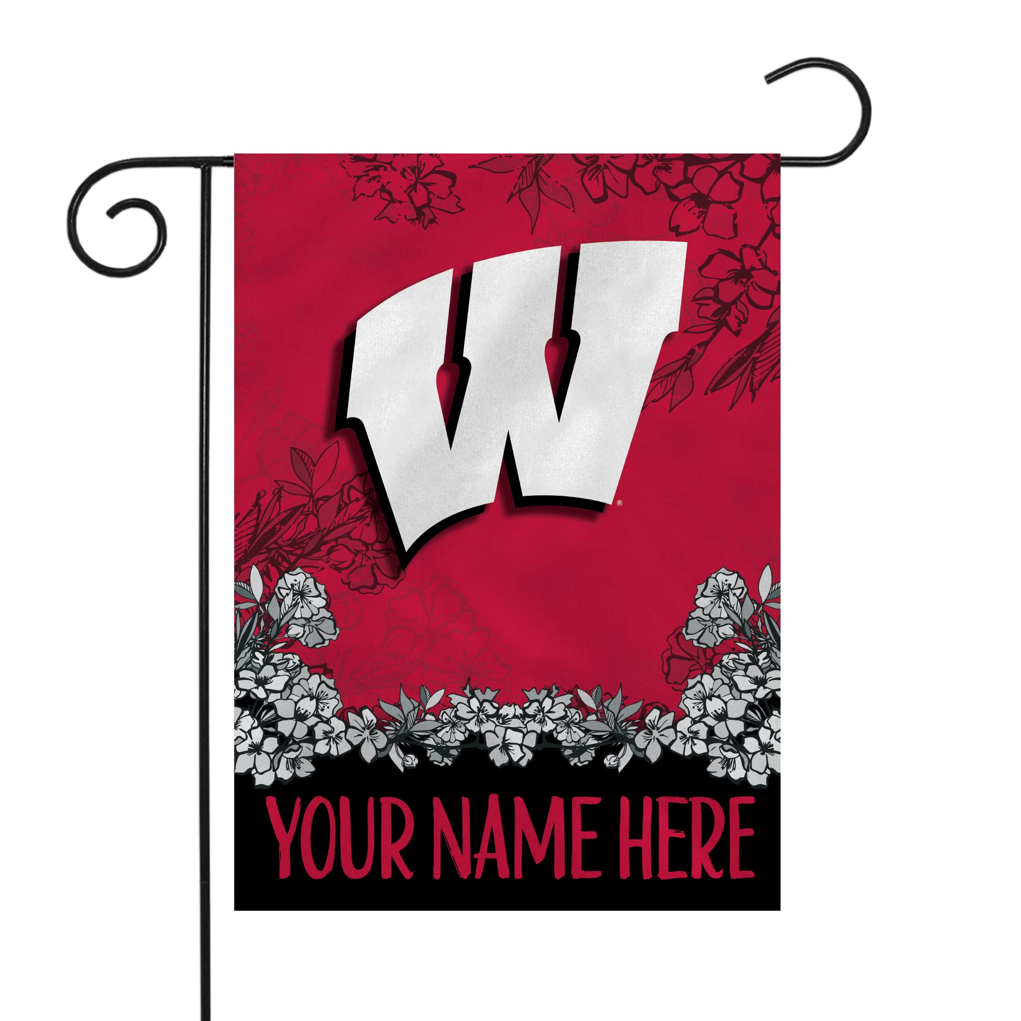 Rico Industries NCAA Standard/Primary Personalized Garden Flag