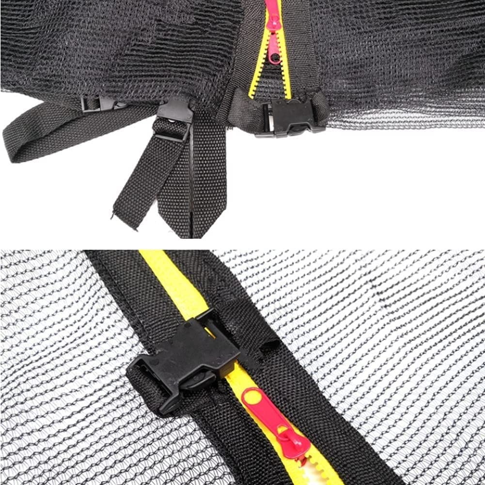 Accesorios Trampolines La Red de Seguridad de la Cama elástica de Repuesto se Adapta a la mayoría de los Redondos.(12FT 3.96M 8pole)