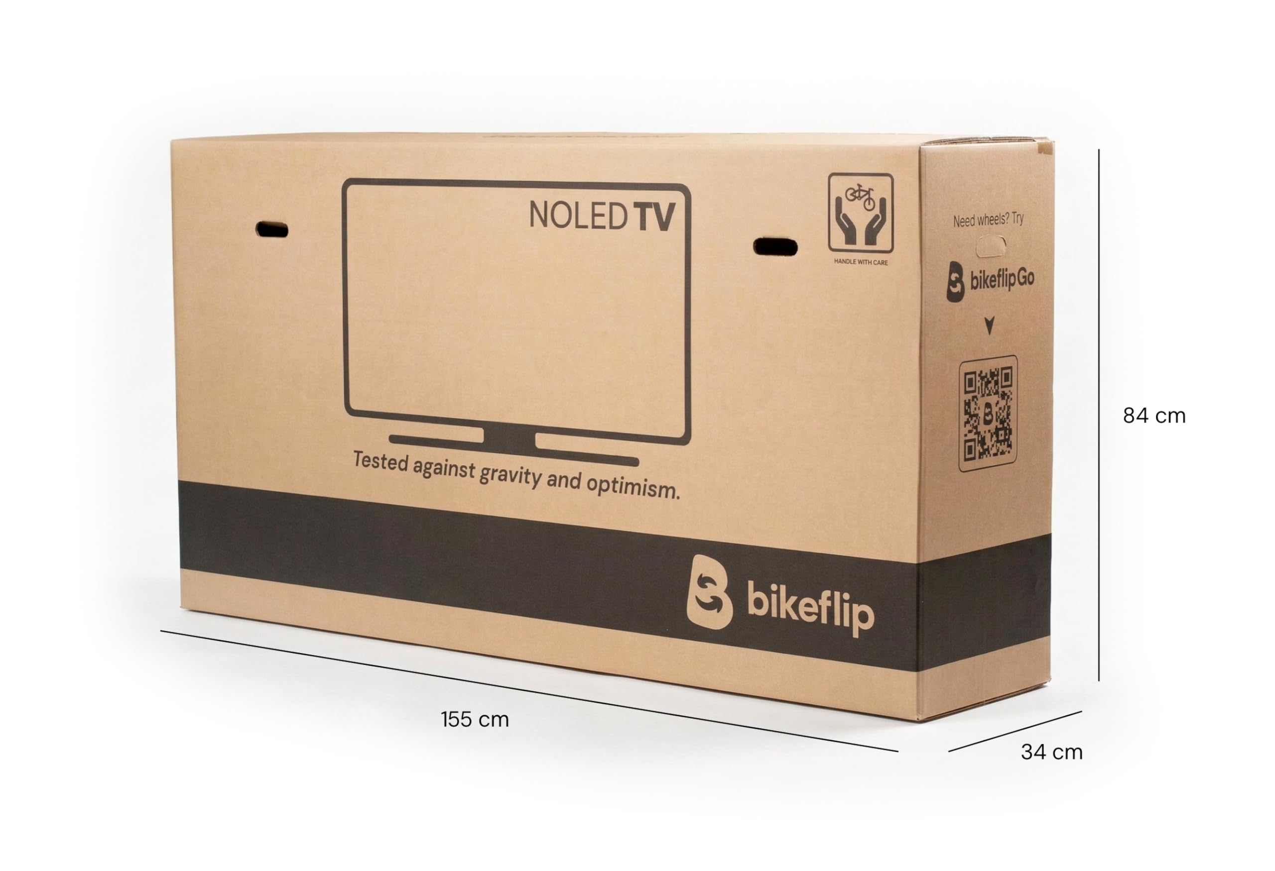 Box Fahrrad-Versandbox mit Schnellmontage, ideal für Reisen und Kuriertransport, erhältlich in drei Größen (MEDIUM)