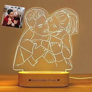Lampe photo LED personnalisée