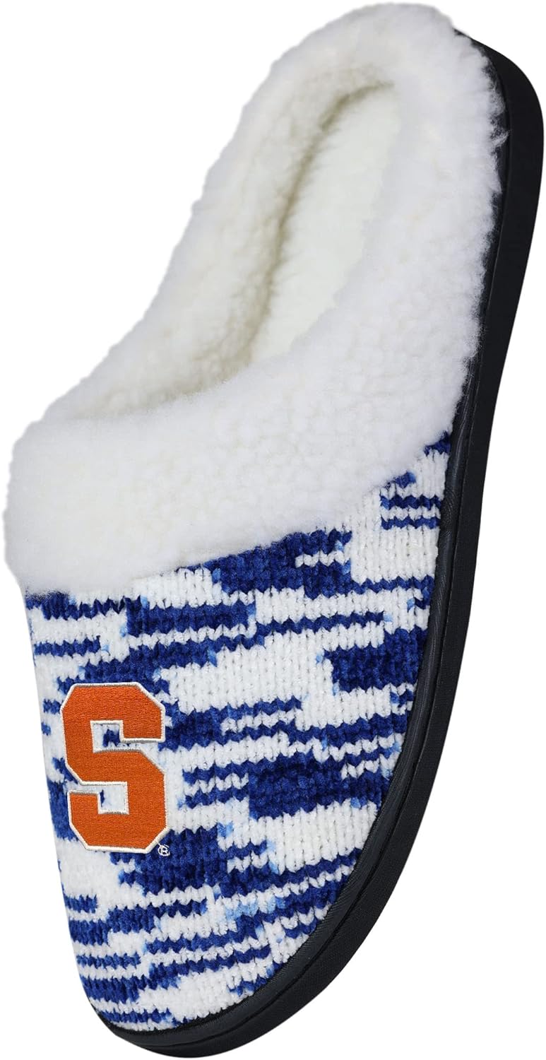 FOCO womens Ncaa Sherpa Lined Colorblend Cup Sole Slippers