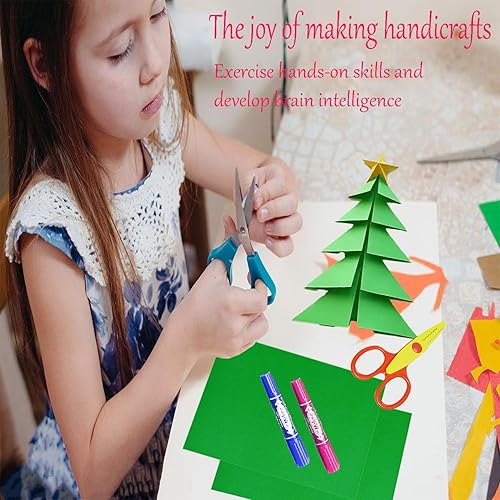 Miniatura 4 de 20 hojas de cartulina verde de 8.5 x 11 pulgadas, 8.82 ozm92 libras de papel grueso para hacer tarjetas, invitaciones, manualidades de papel o dibujo