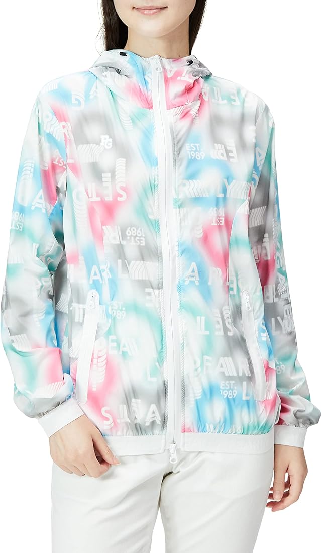 Amazon | [パーリーゲイツ] レディース 撥水 ジップブルゾン