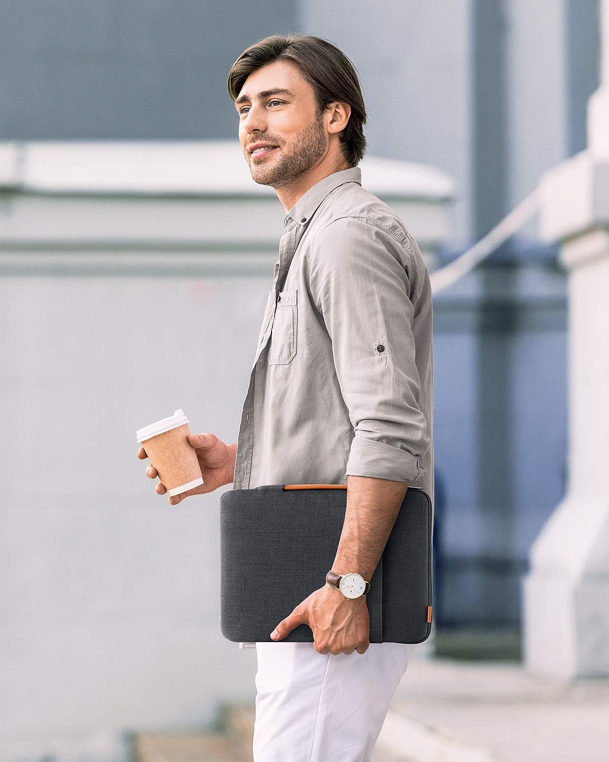 Inateck Etui na laptopa o wszechstronnej ochronie 360°, kompatybilne z MacBook Air 13 M5 2026, M4 2025, M3/M2/M1 2012-2024, MacBook Pro 13 2012-2022