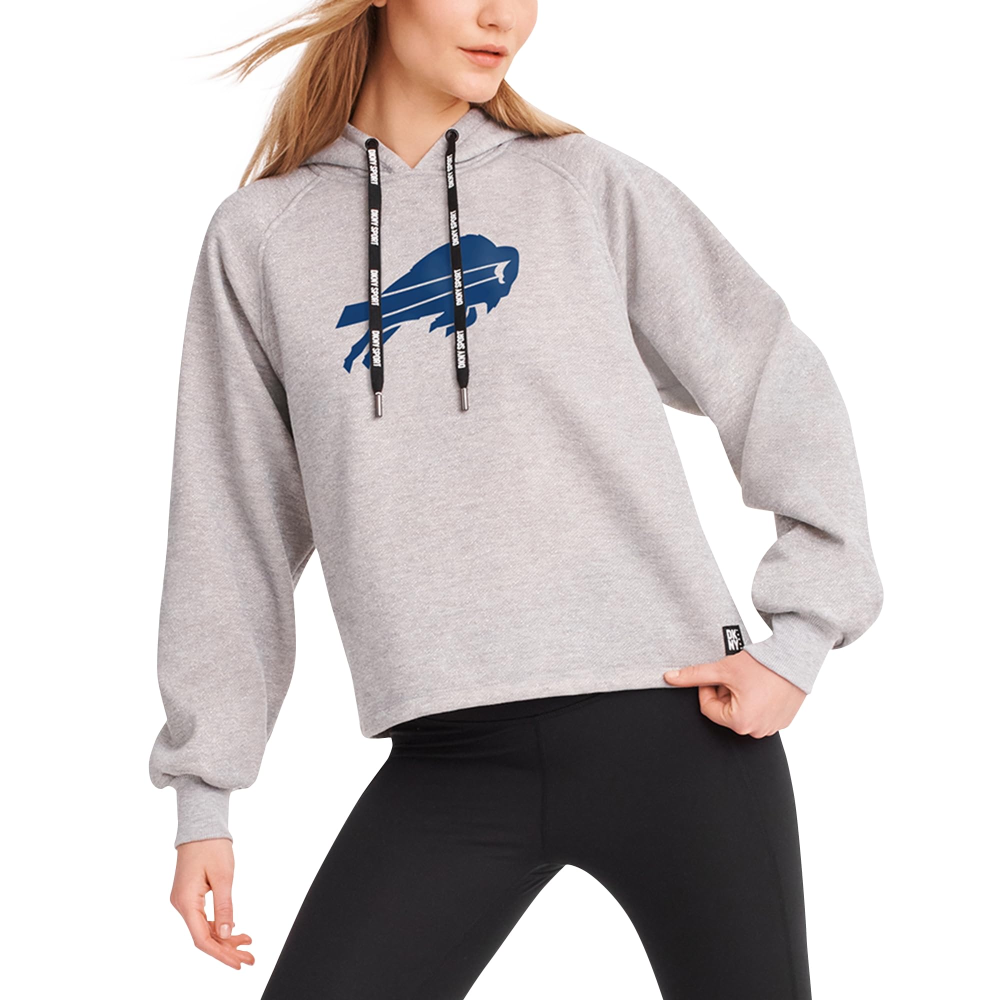 DKNYWomen's NFL Debbie Dolman Raglan Pullover Hoodie